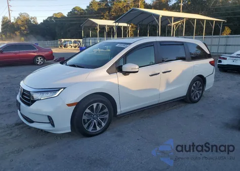 2022 Honda Odyssey Exl from USA, damaged, VIN 5FNRL6H74NB021512